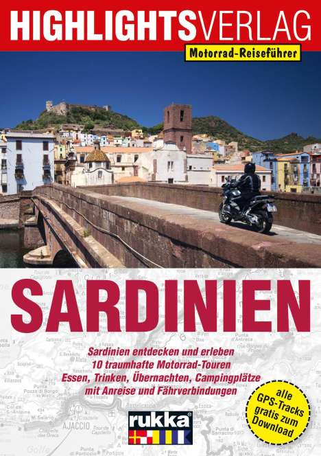 Christoph Berg: Motorrad-Reiseführer Sardinien, Buch