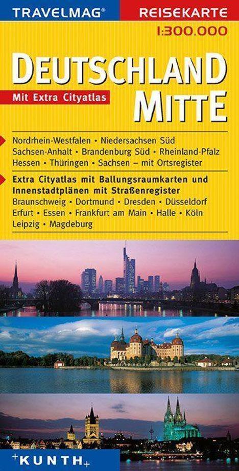 Travelmag Reisekarte Deutschland Mitte, Diverse