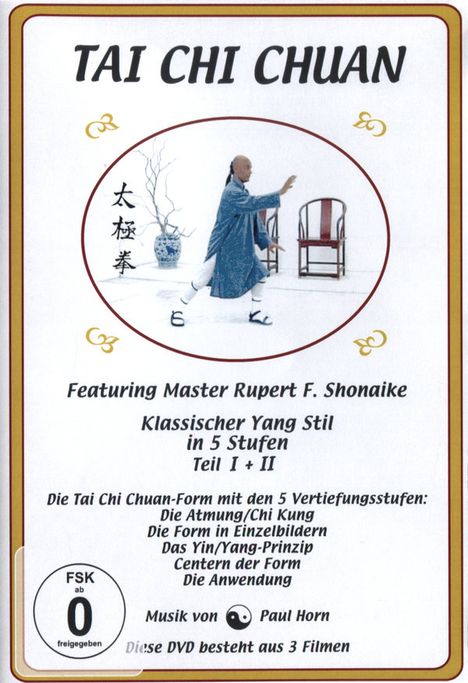 Tai Chi Chuan - Klassischer Yang Stil in 5 Stufen / Teil I + II, DVD