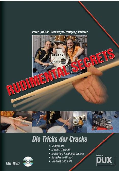 Peter Bachmayer: Rudimental Secrets - Die Tricks der Cracks, Noten