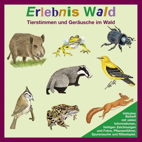 Erlebnis Wald. CD, CD