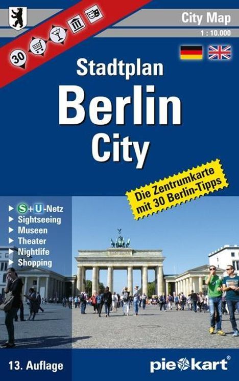 Berlin City 1 : 10.000 Stadtplan, Diverse
