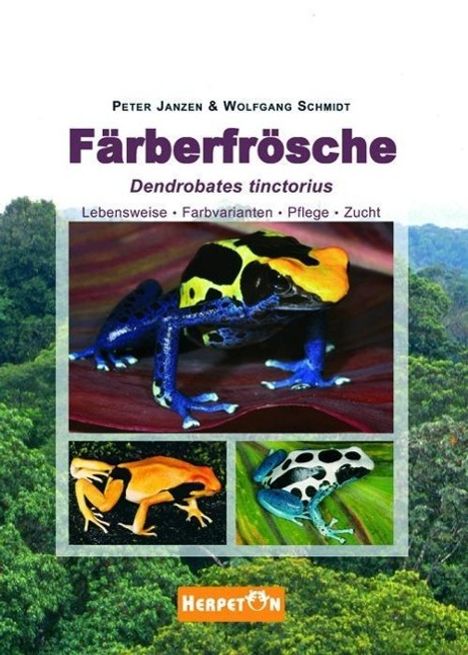 Peter Janzen: Färberfrösche, Buch