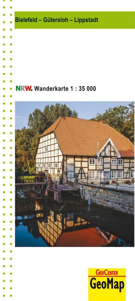 Bielefeld, Gütersloh, Lippstadt Wanderkarte NRW, Buch