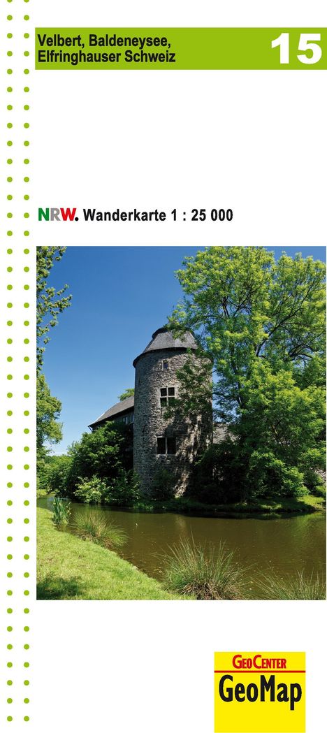 NRW-Wanderkarte 15. Velbert, Baldeneysee 1 : 25 000, Karten