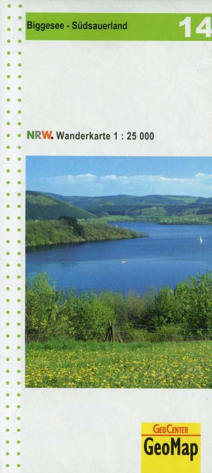 NRW Wanderkarte 14 Biggesee, Karten