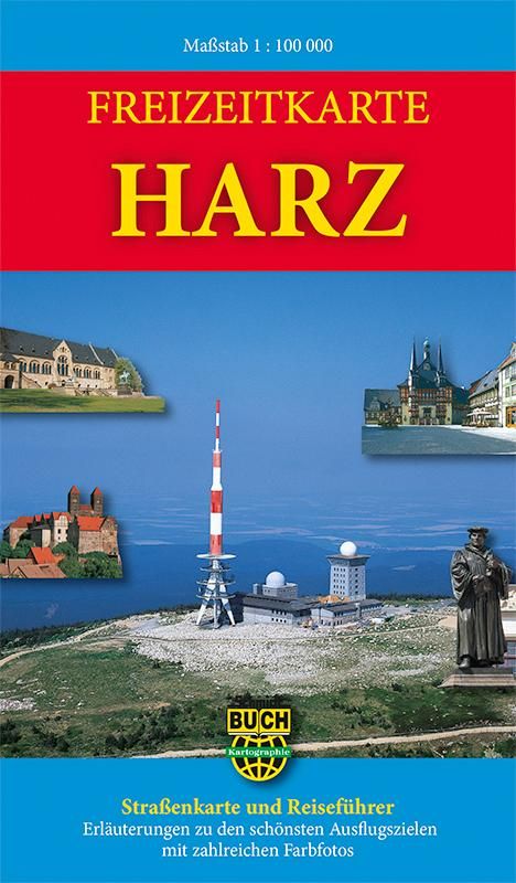 Bernhard Spachmüller: Freizeitkarte Harz 1: 100 000, Karten