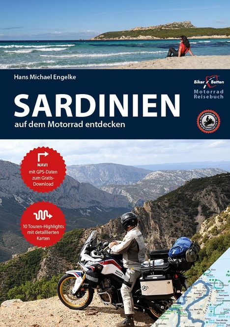 Hans Michael Engelke: Motorrad Reiseführer Sardinien, Buch