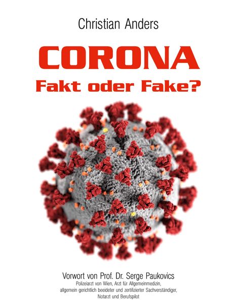 Christian Anders: Corona. Fakt oder Fake?, Buch