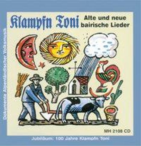 Klampfn Toni, CD