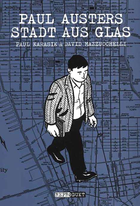 Paul Auster: Stadt aus Glas, Buch