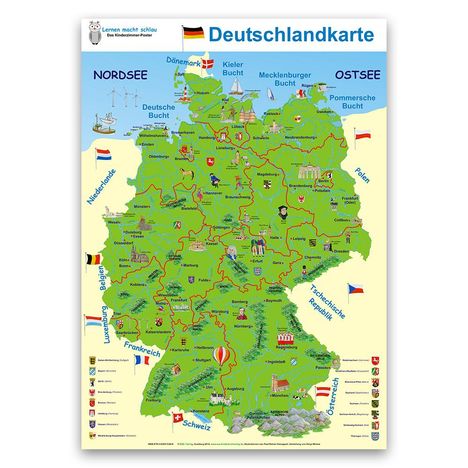 Deutschlandkarte, Diverse