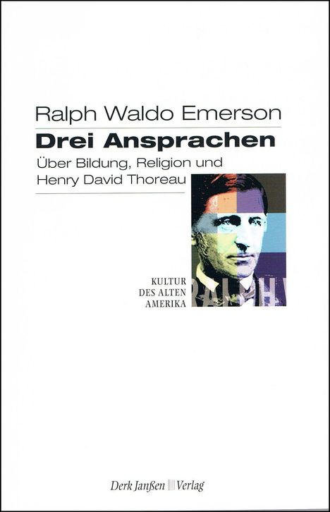 Ralph Waldo Emerson: Drei Ansprachen, Buch