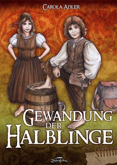 Carola Adler: Gewandung der Halblinge, Buch