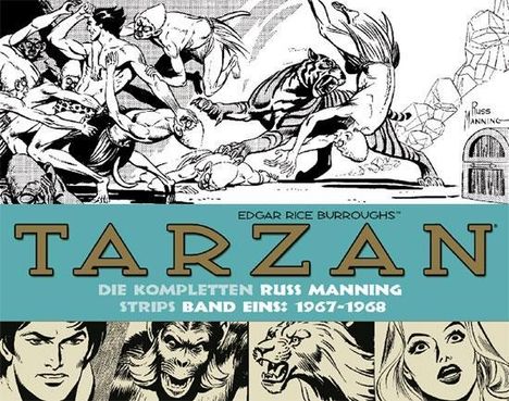 Edgar Rice Burroughs: Burroughs, E: Tarzan: kompl. Russ Manning Strips 1, Buch