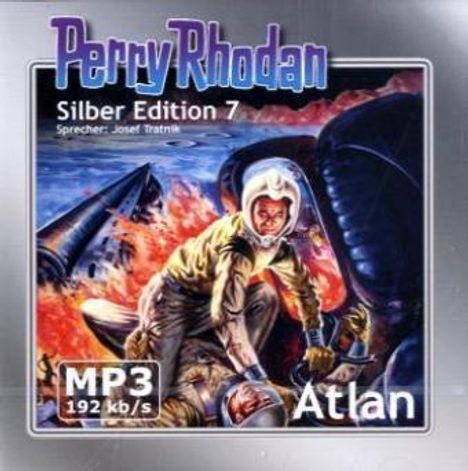 Perry Rhodan, Silber Edition - Atlan, remastered, 2 MP3 CDs, CD