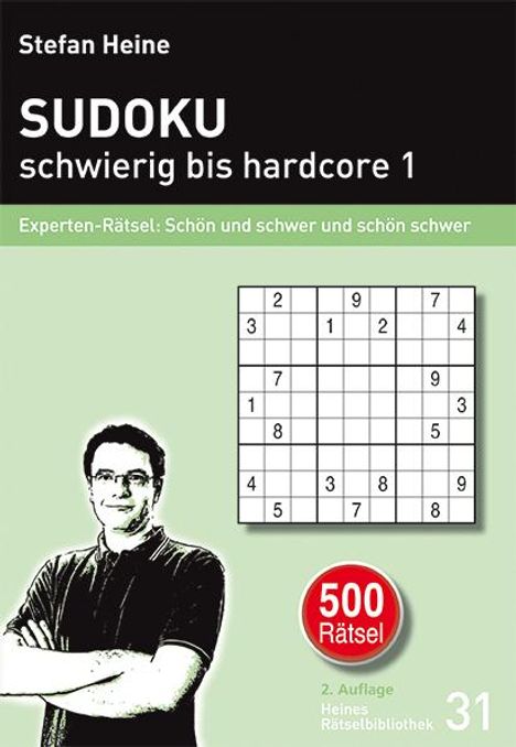 Sudoku ­ schwierig bis hardcore 1, Buch