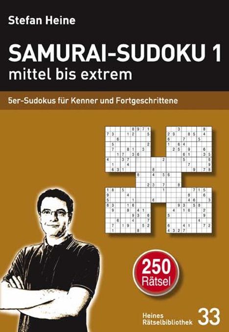 Samurai-Sudoku 1 mittel bis extrem, Buch