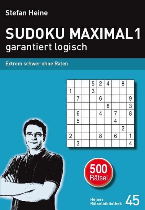 SUDOKU MAXIMAL 1 - garantiert logisch, Buch