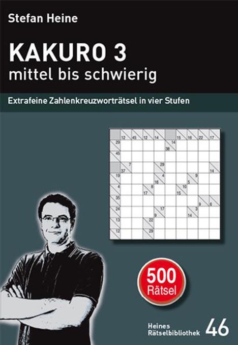 KAKURO 3 - mittel bis schwierig, Buch