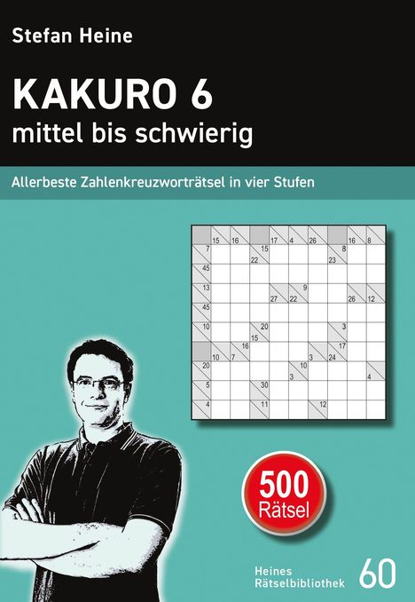 Kakuro 6 - mittel bis schwierig, Buch