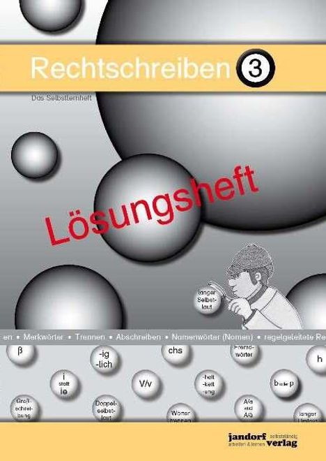 Jan Debbrecht: Rechtschreiben 3 (Lösungsheft), Buch