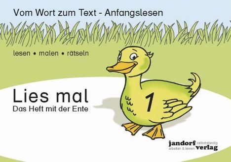 Lies mal 1 - Das Heft mit der Ente, Buch