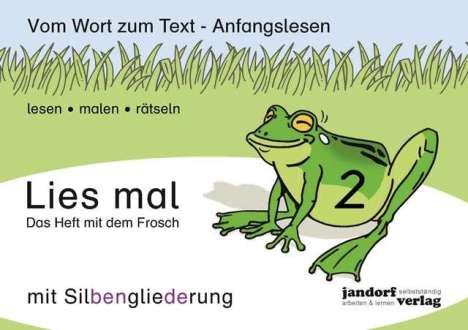 Peter Wachendorf: Lies mal 2 (mit Silbengliederung) - Das Heft mit dem Frosch, Buch