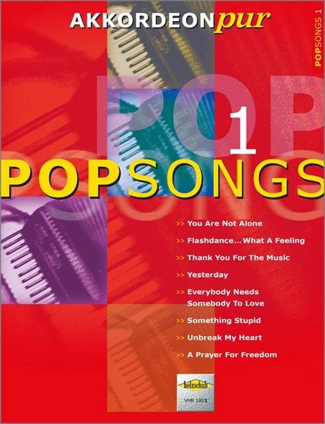 Pop Songs 1, Noten