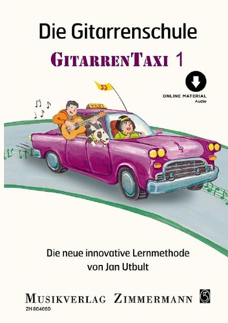 Jan Utbult: Die Gitarrenschule. Gitarrentaxi. Band 1, Buch