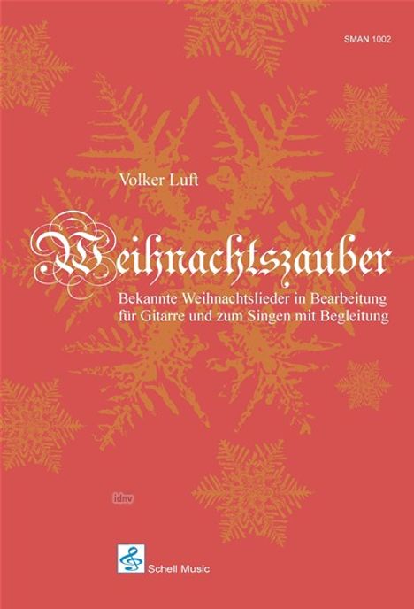 Weihnachtszauber, für Gitarre u. Gesang, Noten