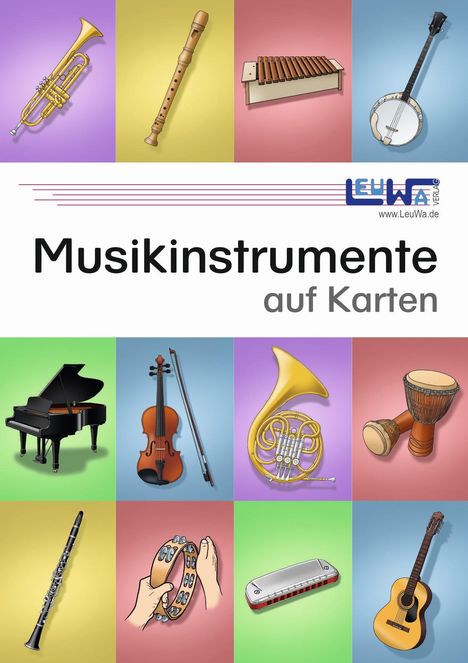 Martin Leuchtner: Musikinstrumente auf Karten, Buch