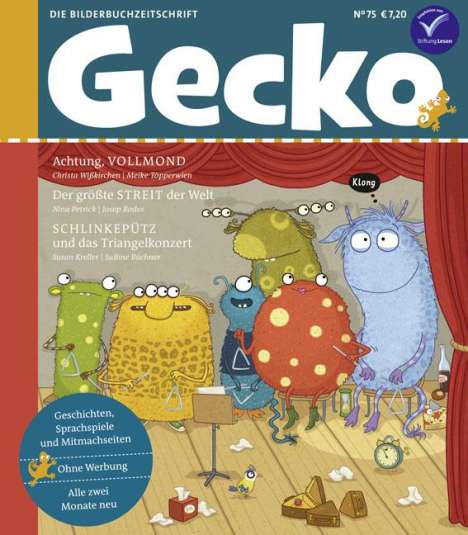 Susan Kreller: Gecko Kinderzeitschrift Band 75, Buch