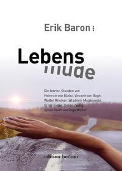 Erik Baron: Lebensmüde, Buch