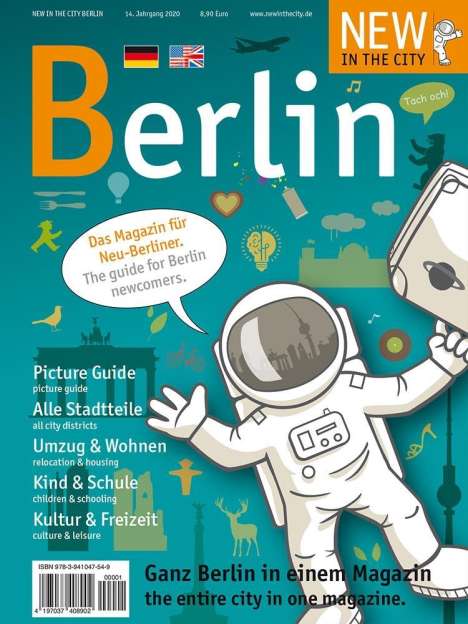 NEW IN THE CITY Berlin 2020, Buch