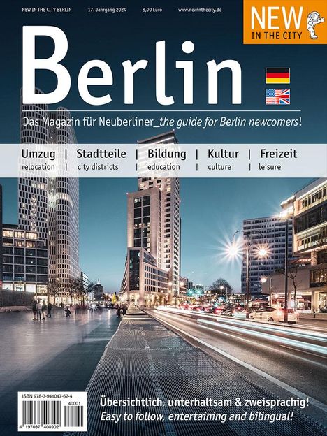 NEW IN THE CITY Berlin 2024, Buch