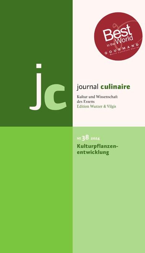 journal culinaire No. 38: Kulturpflanzenentwicklung, Buch