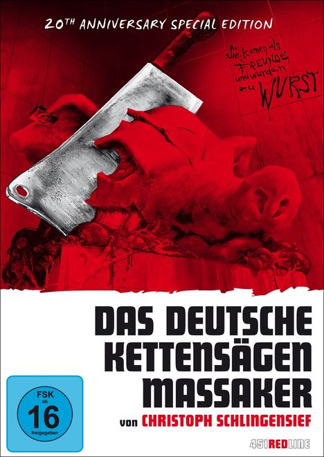 Das deutsche Kettensägenmassaker (Special Edition), 2 DVDs