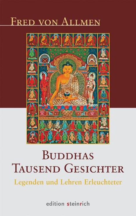 Fred von Allmen: Buddhas tausend Gesichter, Buch