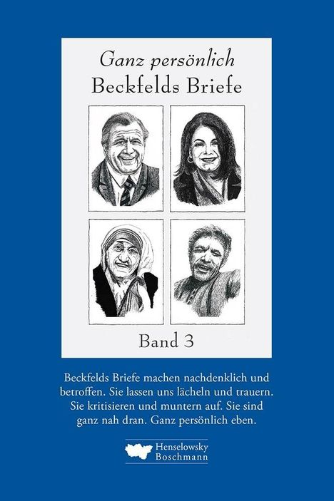 Hermann Beckfeld: Beckfeld, H: Ganz persönlich: Beckfelds Briefe. 3, Buch