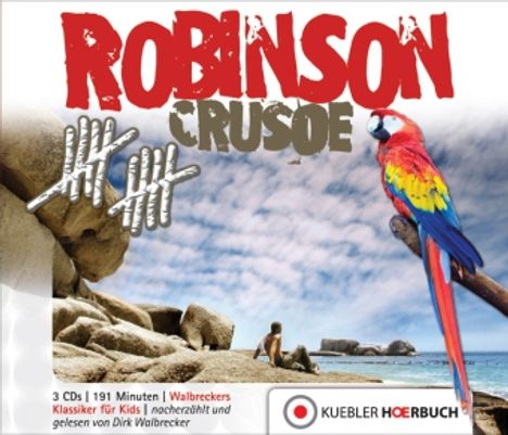 Daniel Defoe: Robinson Crusoe, 3 CDs