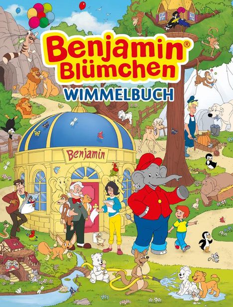 Madlen Frey: Benjamin Blümchen Wimmelbuch, Buch