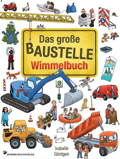 Das große Baustelle Wimmelbuch, Buch