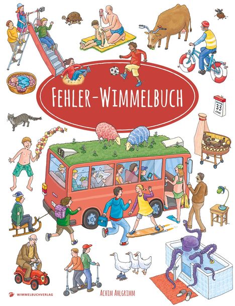 Fehler Wimmelbuch ab 2 Jahre, Buch
