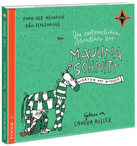 Finn-Ole Heinrich: Die erstaunlichen Abenteuer der Maulina Schmitt. Warten auf Wunder, 2 CDs