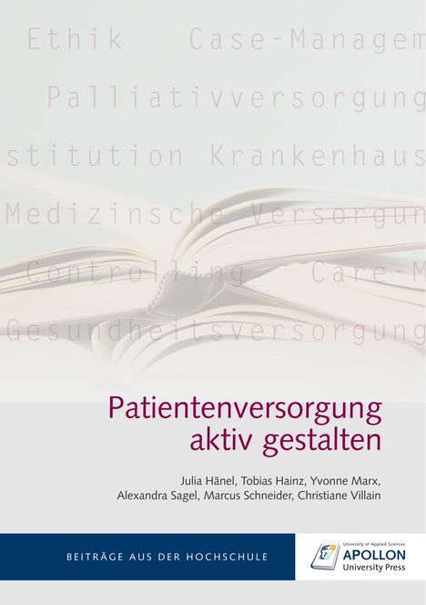 Tobias Hainz: Patientenversorgung aktiv gestalten, Buch