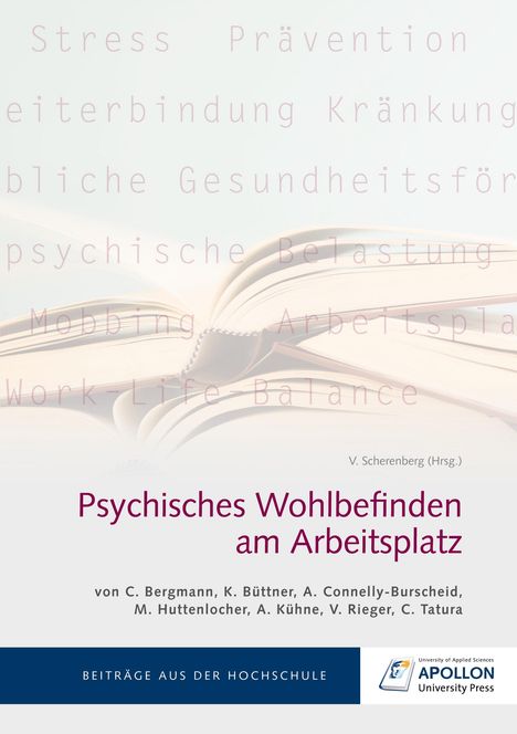 Christine Bergmann: Psychisches Wohlbefinden am Arbeitsplatz, Buch