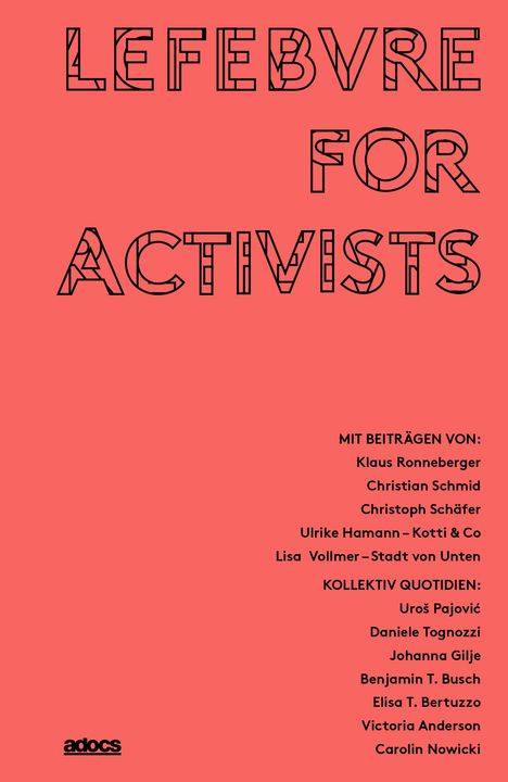 Elisa T. Bertuzzo: Lefebvre for Activists, Buch