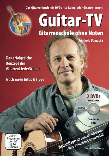 Reinhold Pomaska: Guitar-TV: Gitarrenschule ohne Noten, Buch
