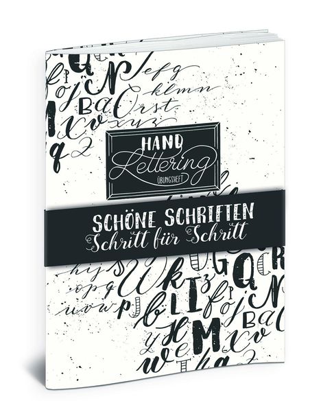 Katja Haas: Handlettering Übungsheft, Buch